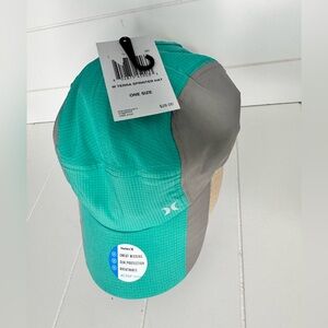 NWT Hurley Running Cap Active Hat Mint Green Adjustable Flexible Breathable
